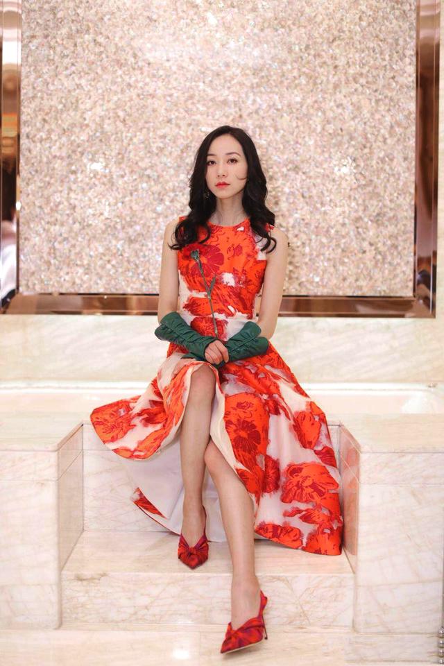 韩雪穿红色衣服,韩雪惊艳的穿衣搭配