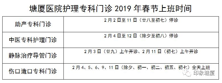 一网打尽！春节塘厦公交医院商场超市银行……营业时间全搜罗