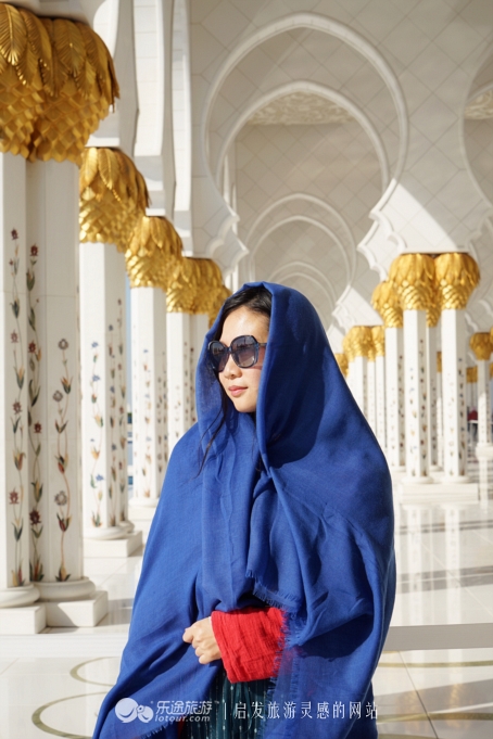 迪拜的谢赫扎伊德清真寺,迪拜清真寺谢赫扎伊德