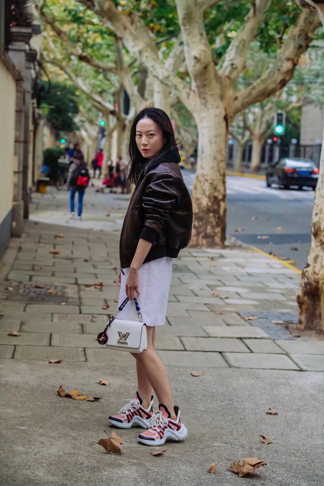 当LV遇上南宁校服,lv街拍tommy