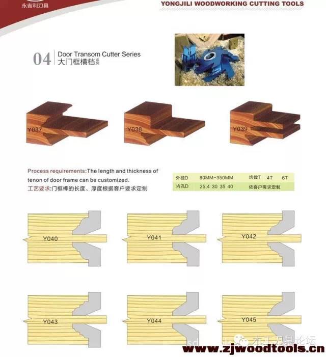 木工门框榫合刀具,木工实木门刀具