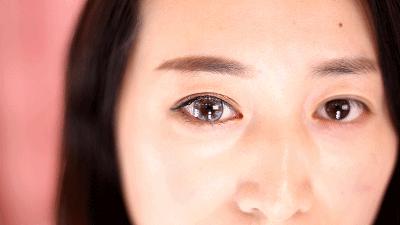 好的美瞳与劣质美瞳效果对比,美瞳推荐安全不伤眼睛