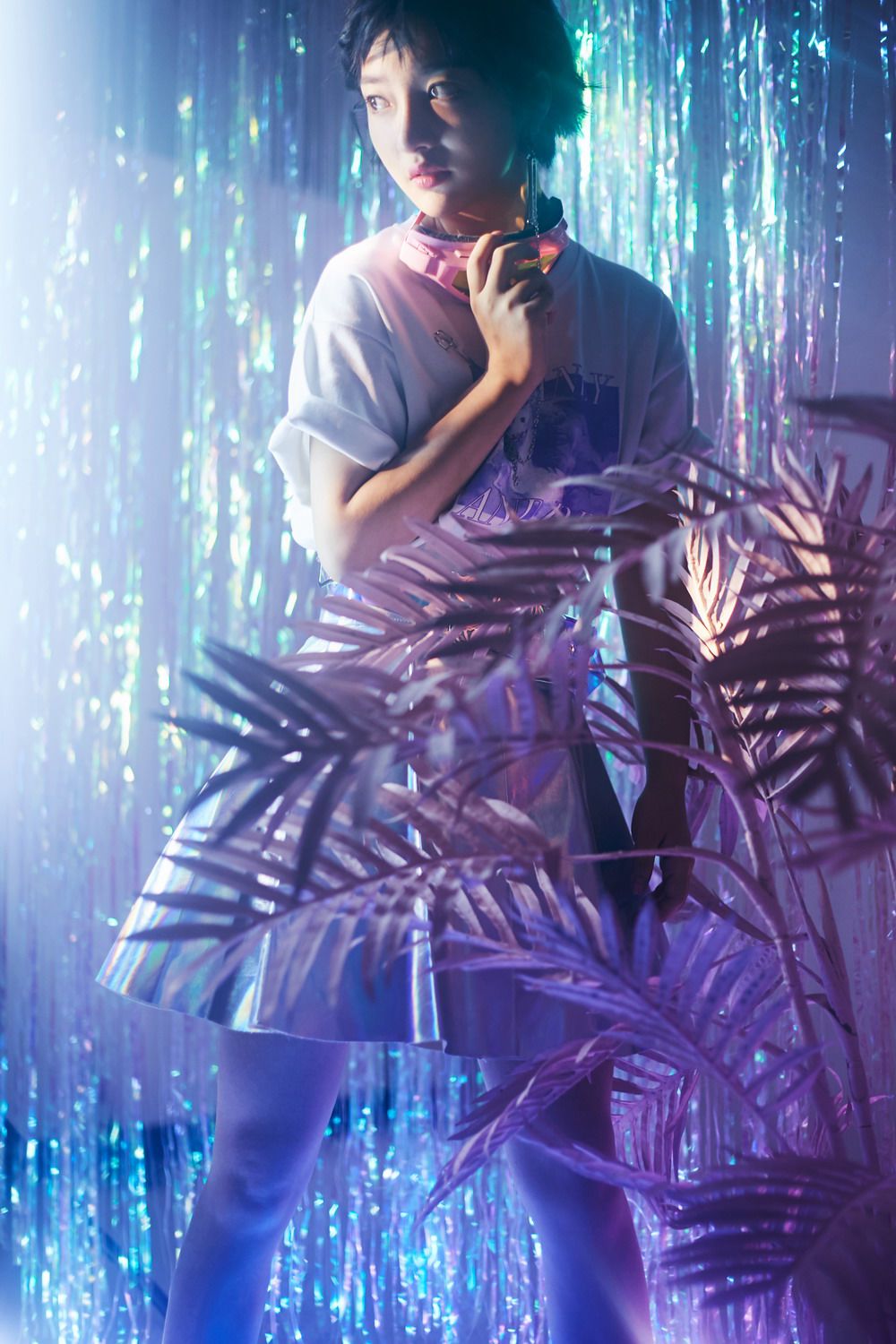 拍照蒸汽波,蒸汽波人像拍照