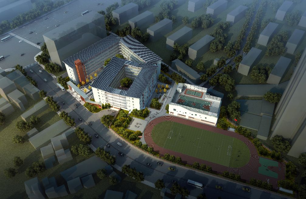 灯湖六小是第一梯队,灯湖六小航拍