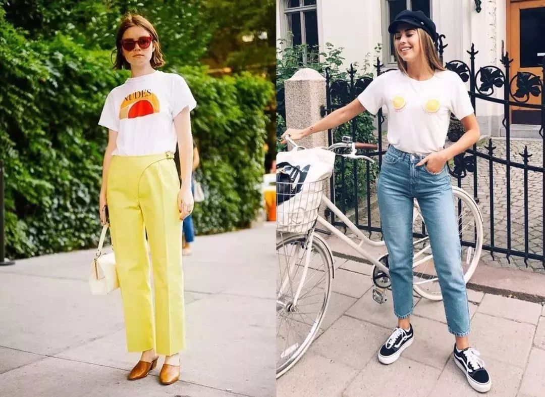 刘雯*服私**里出镜率最高的三种风格短袖，就这么穿了！