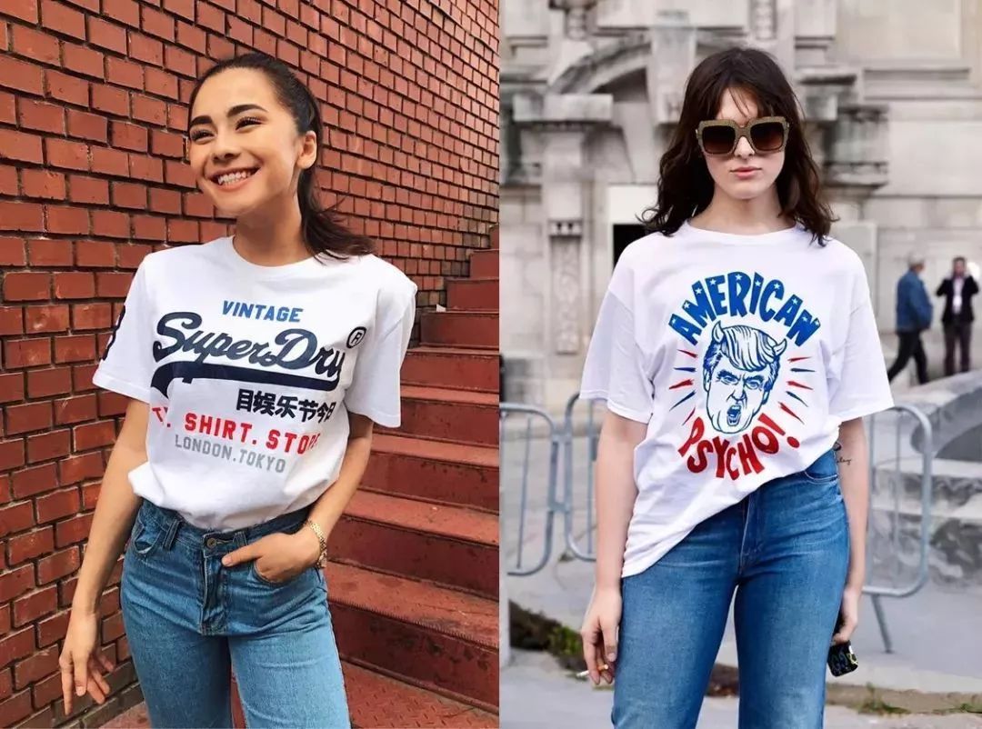 刘雯*服私**里出镜率最高的三种风格短袖，就这么穿了
