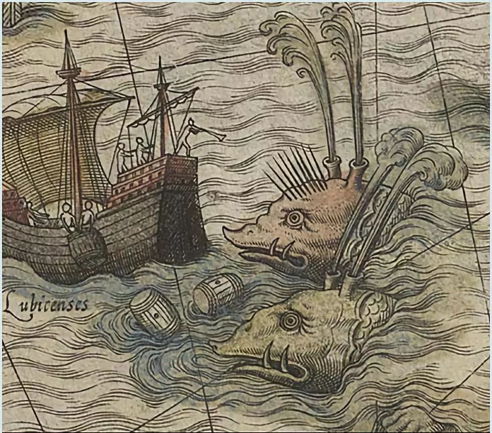 看了一圈中世纪海怪,觉得活在现代真的好好哦!