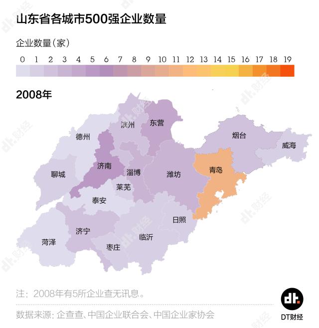 中国世界500强之广东vs浙江,中国各大城市500强企业排名