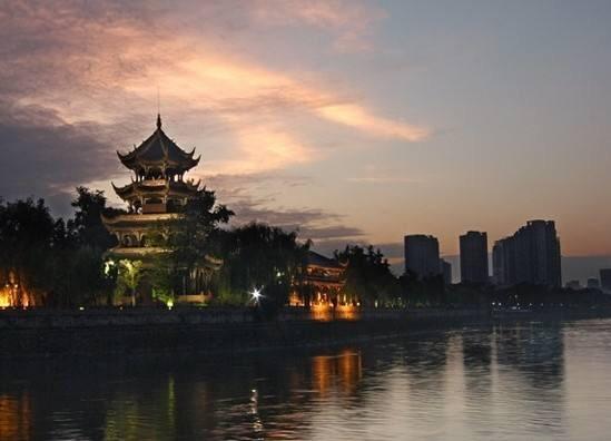 望江楼千古绝对谁写的,成都望江楼古建筑群