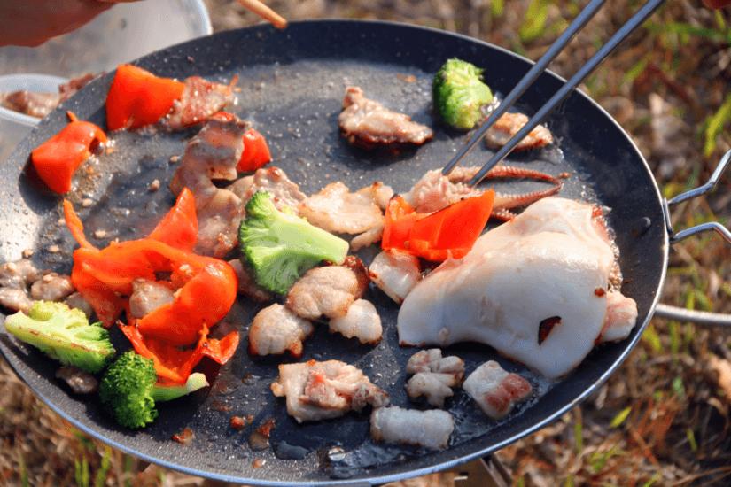 火枫百味烤盘哪个颜色好,无涂层不粘煎烤炒煮多用盘