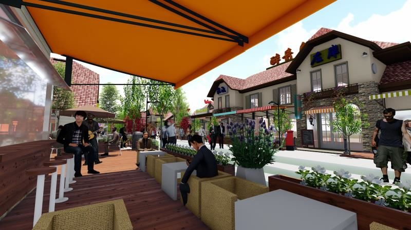 啤酒城网红地标,金沙滩网红酒吧