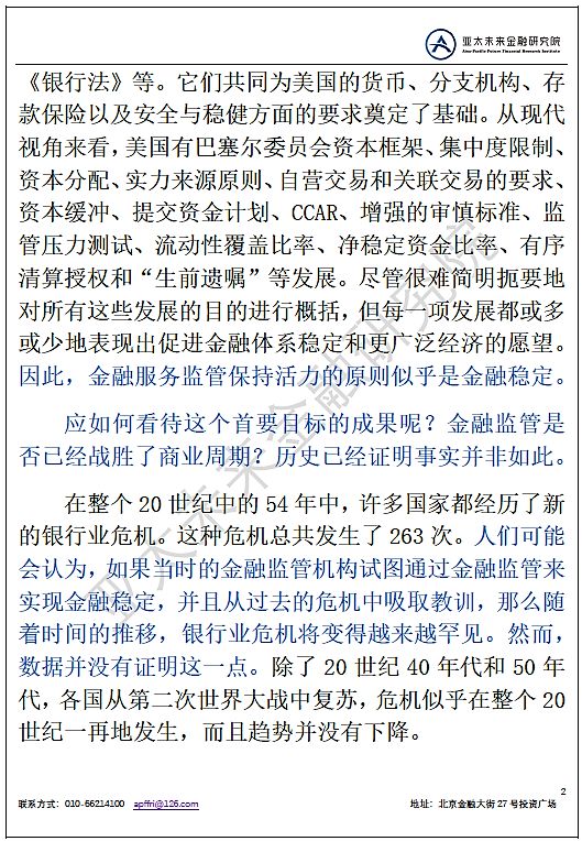 CFPB官员：对金融监管未来的思考