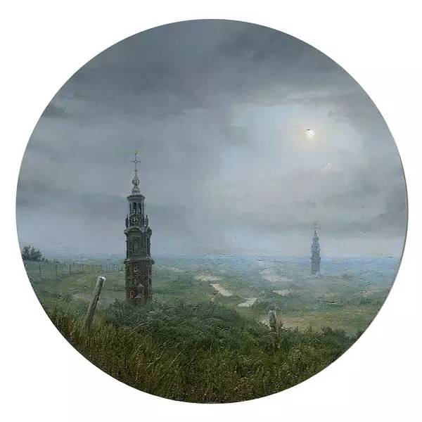 油画风景随身带,旅游景点油画