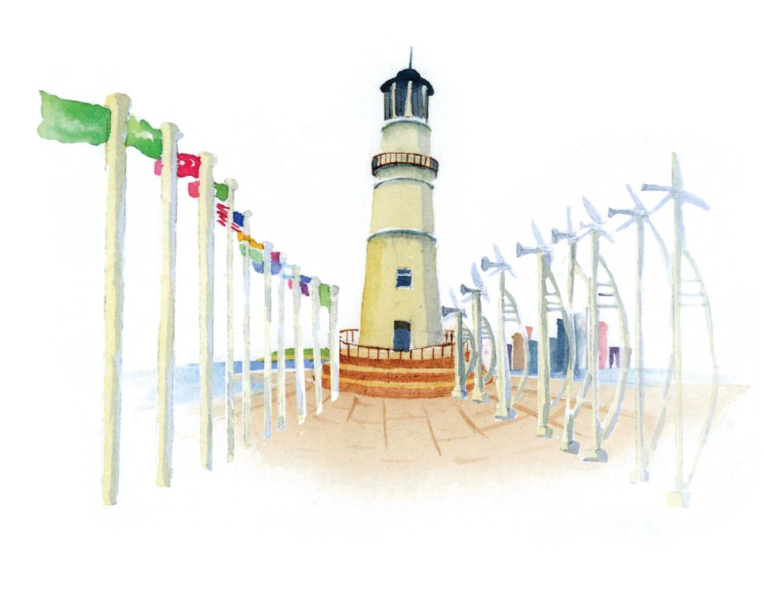 青岛地铁周边游手绘图,青岛地铁乘坐指南