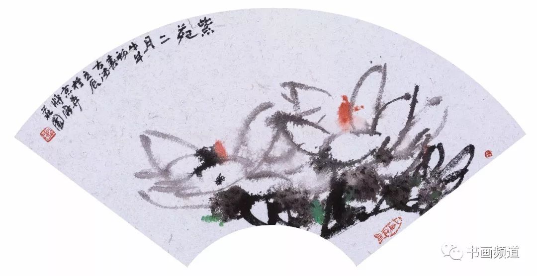 张立辰花鸟画教学系列视频,画家张立辰国画写意作品欣赏