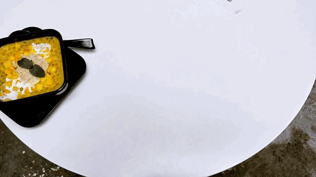 冰粉夏季糖水,冰冻西米露凉粉