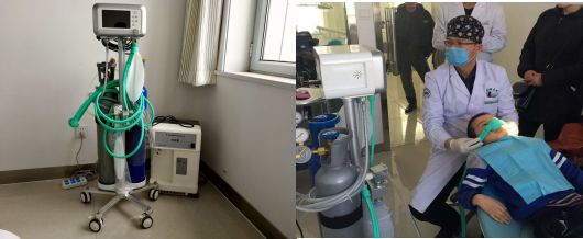 牙缺口长了一块硬东西,牙颈部有折裂线