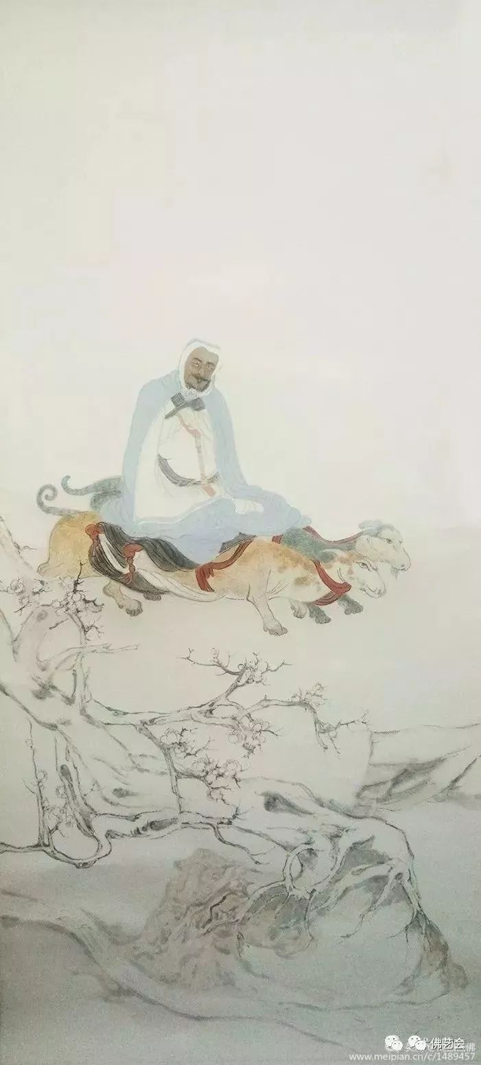 禅意和尚书法大师,中国著名禅意画画家