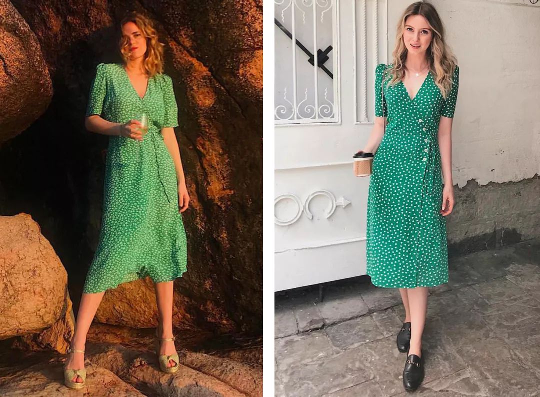 值得推荐法式裙子,美美的裙装