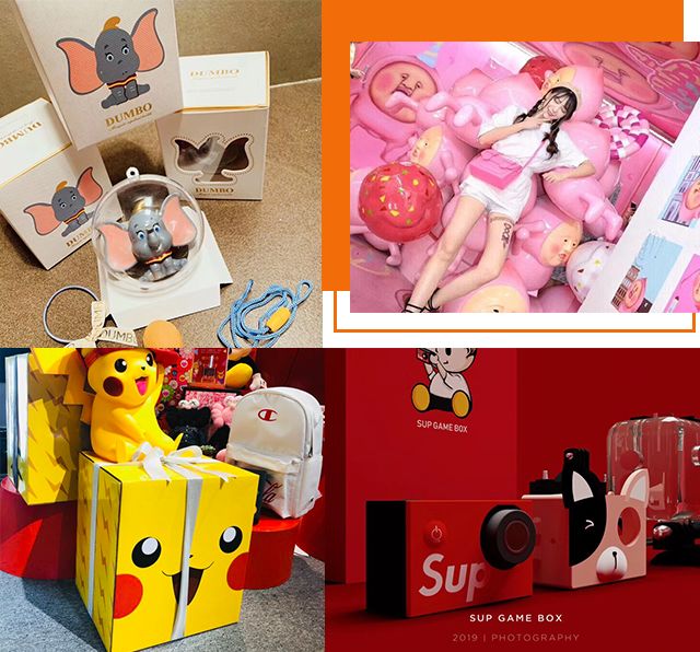 0.01元限量秒杀80枚娃娃机游戏币，AJ、Champion...带你探秘这家满是潮牌的娃娃机店！