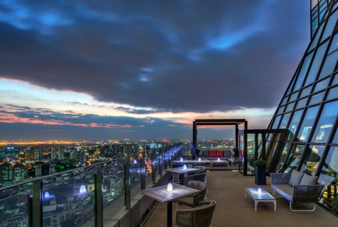 上海环球港凯悦酒店47楼酒吧,凯悦酒店星空酒廊