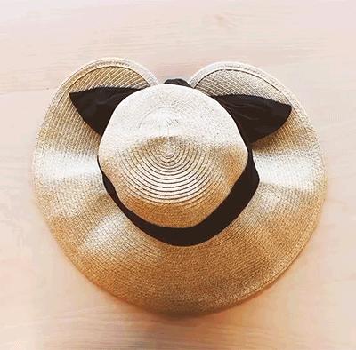 时尚穿搭防晒帽夏季防晒必备,夏天防晒遮阳帽出门必备