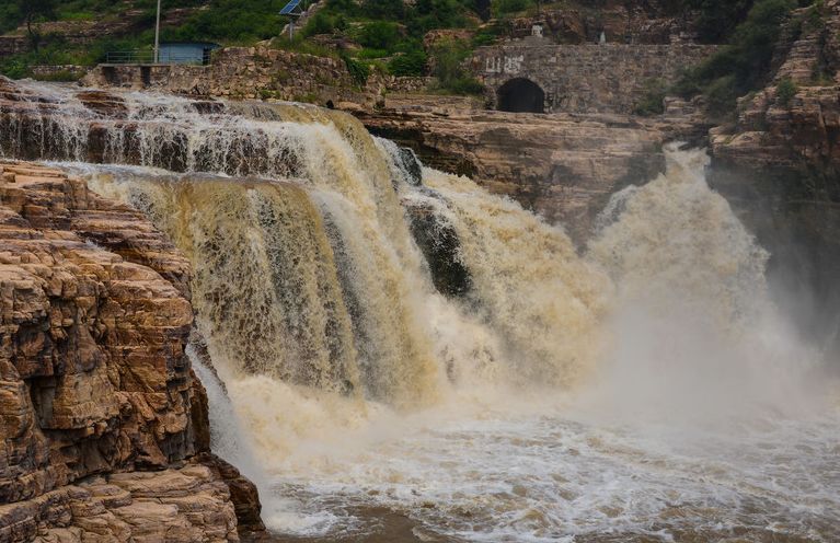 涉县大瀑布,河北的九大风景
