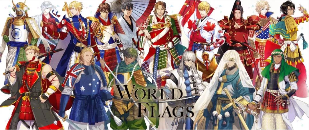 日本将各国国旗拟人化迎接奥运会,日本2021奥运会图标设计师