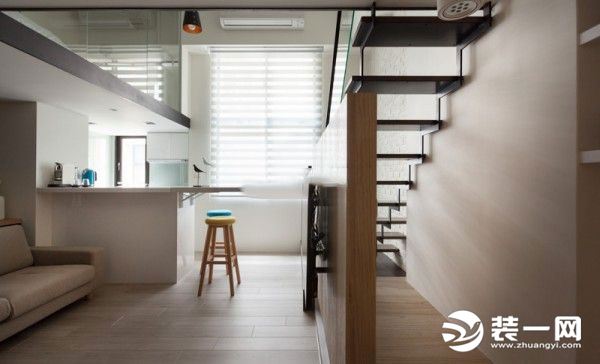 20-30平loft装修效果图,60平米层高4.5米loft装修效果图