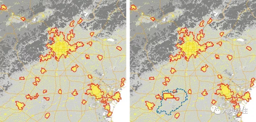 「人居进展」京津冀的城市地区识别与国际比较