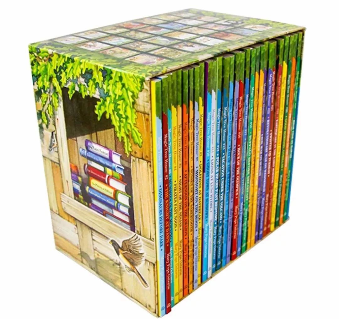 树屋英文原版书单推荐,英文童书神秘树屋