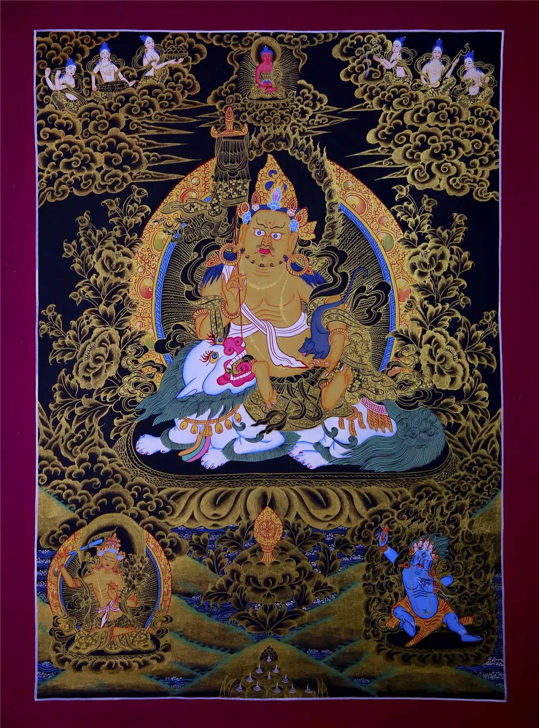 唐卡和佛像供奉的区别,西藏唐卡如何供奉