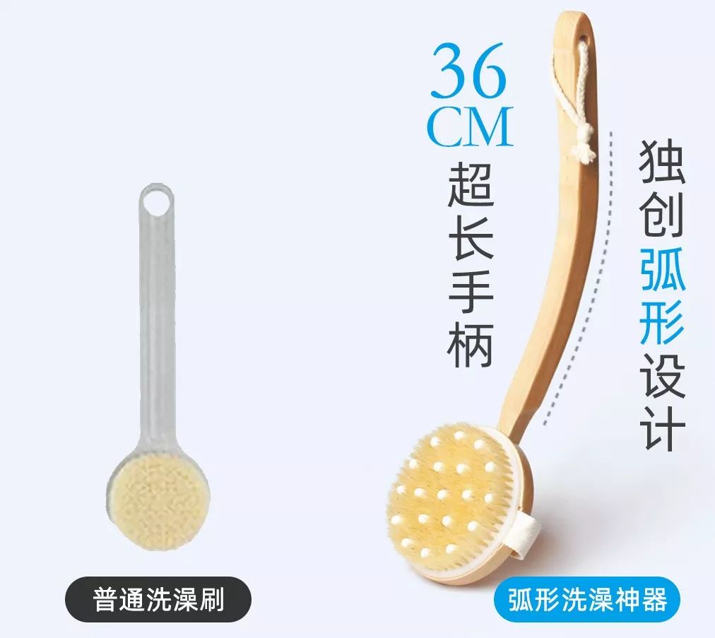 洗澡清洁身体神器,懒人搓澡按摩洗澡神器