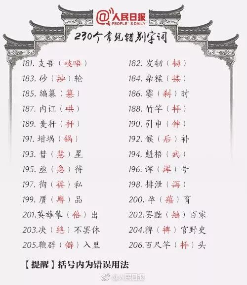 搞笑的错别字有哪些,你见过最搞笑的字