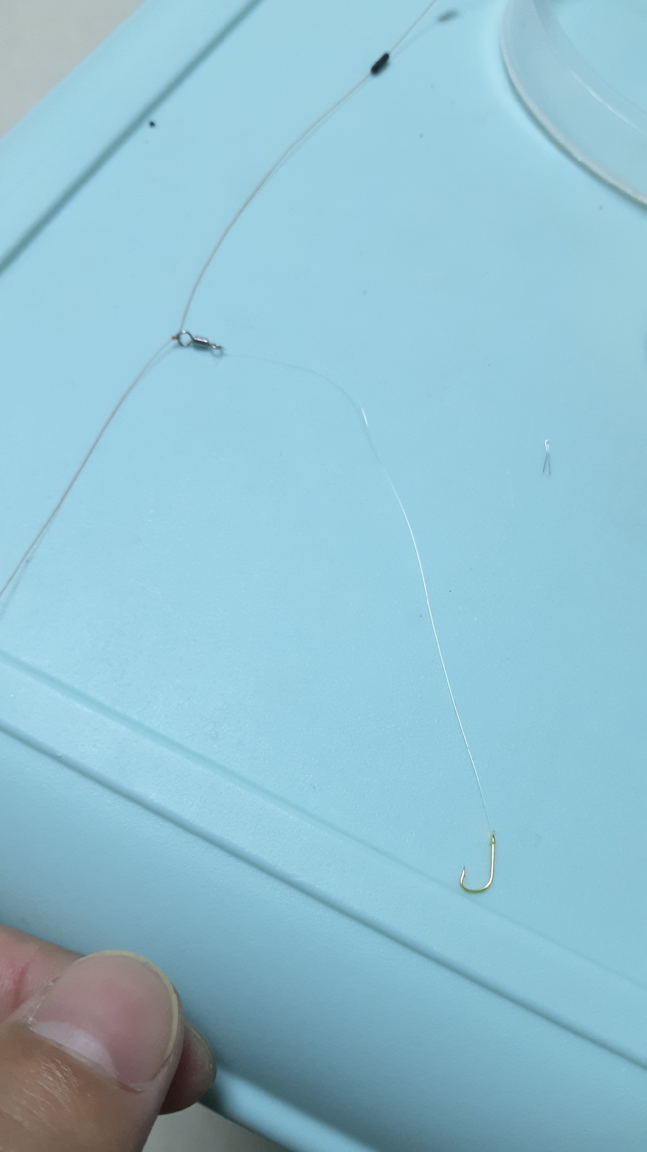 串钩钓餐条的方法与技巧,自制串钩线组教程