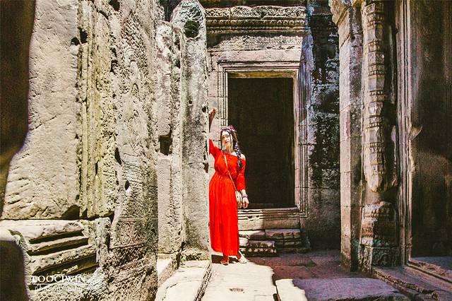 柬埔寨暹粒吴哥王朝,暹粒吴哥迷城游记