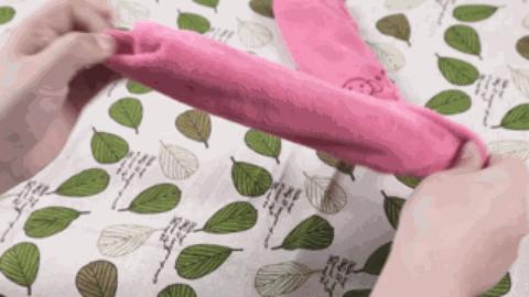 旧毛巾不要扔,旧毛巾别扔剪了放客厅省不少钱