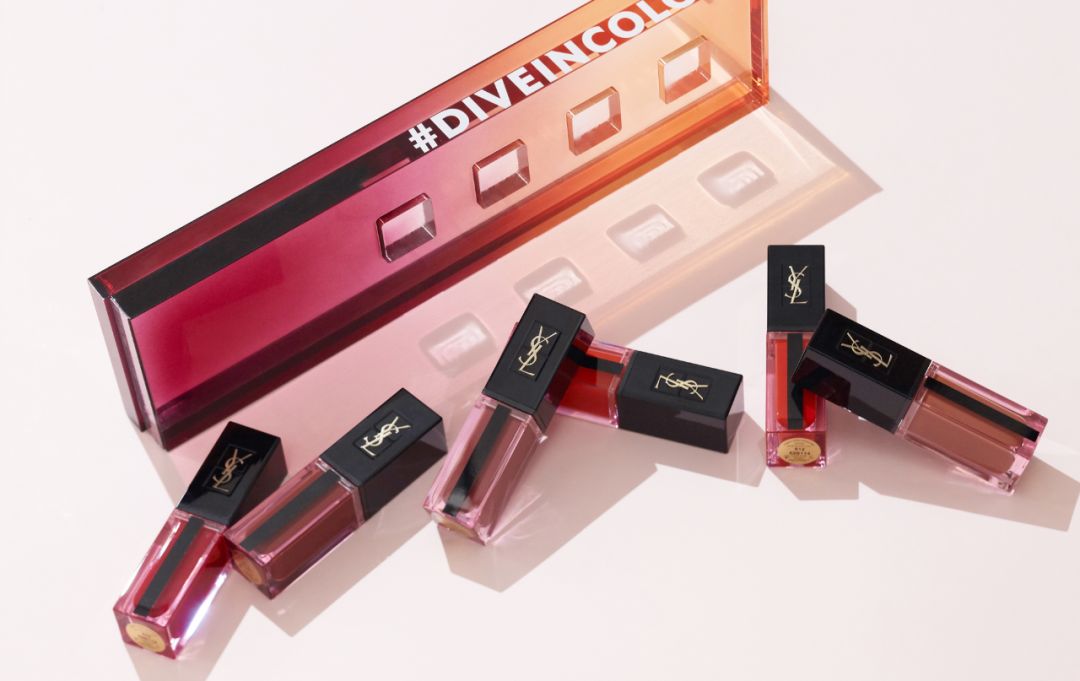 ysl粉金水光唇釉202在哪里买,ysl最新水光唇釉试色