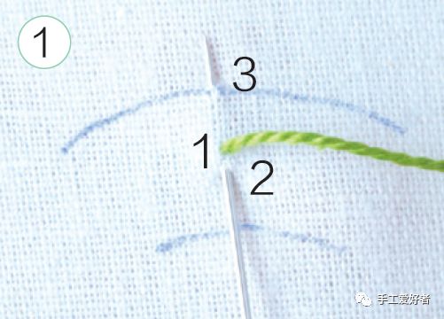 刺绣的基础针法,刺绣20种针法教程