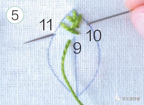 刺绣的基础针法,刺绣20种针法教程