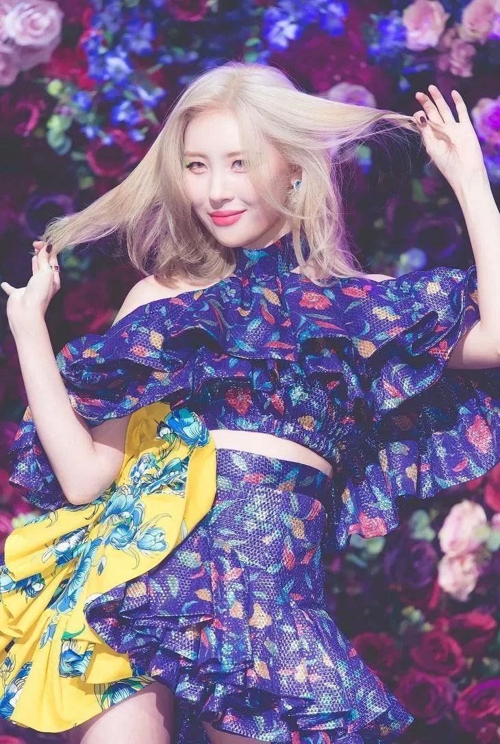 宣美回归造型,宣美回归的头发