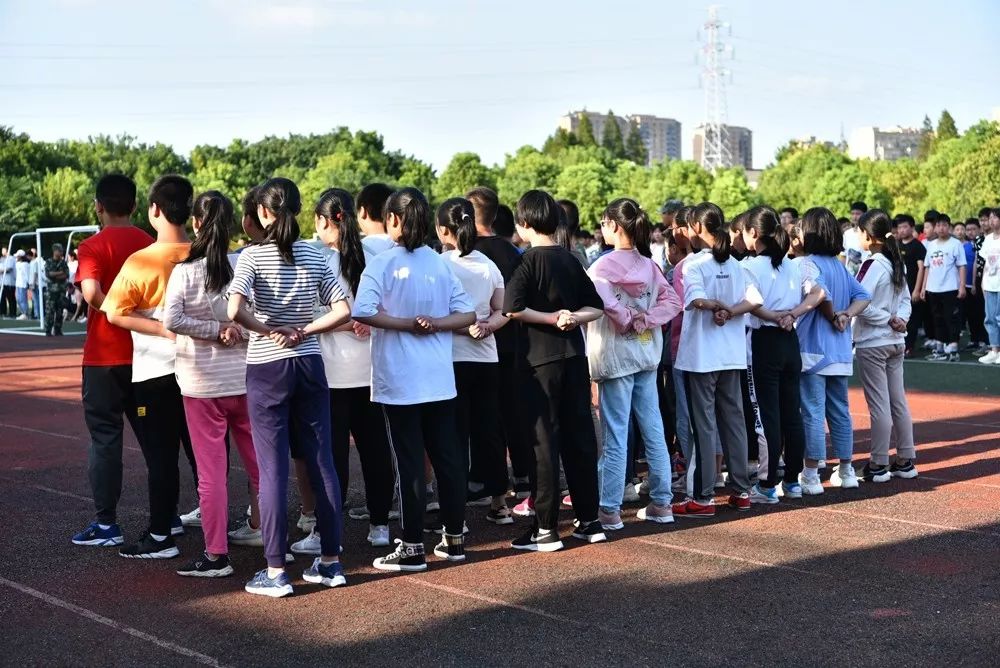 东台中学军训,东台初中军训