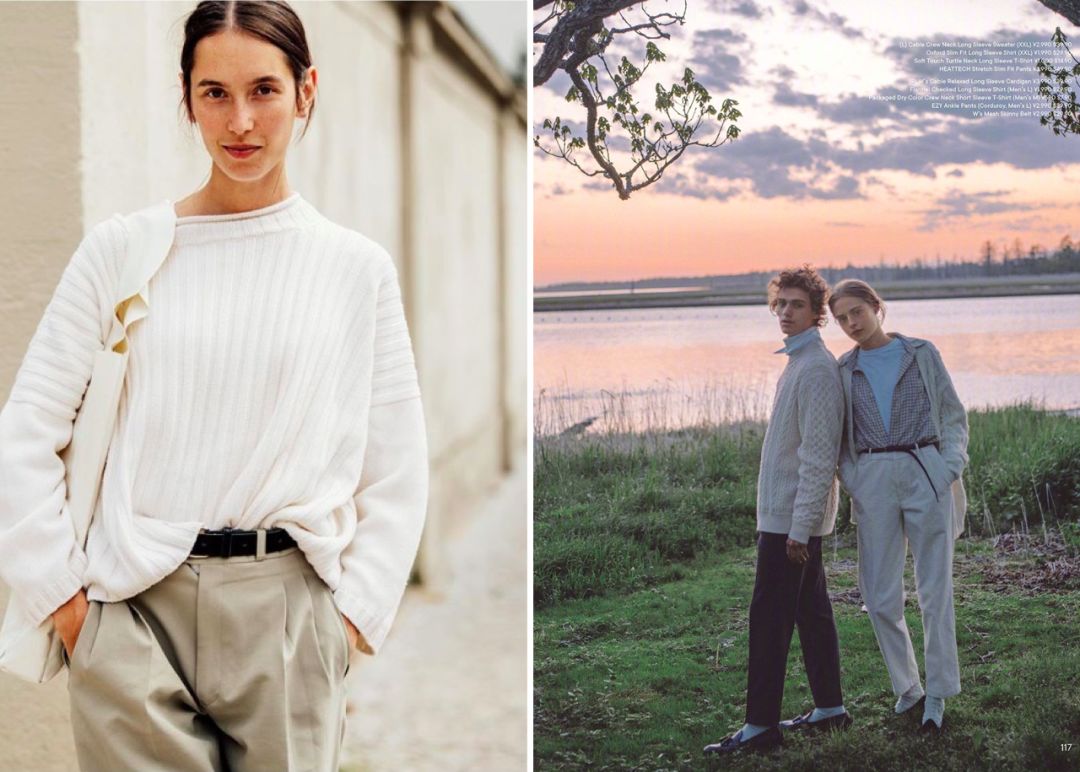 优衣库历年秋冬u系列,优衣库21年u系列