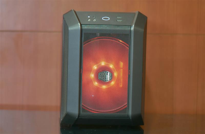 酷冷h100机箱,散热好的itx小主机