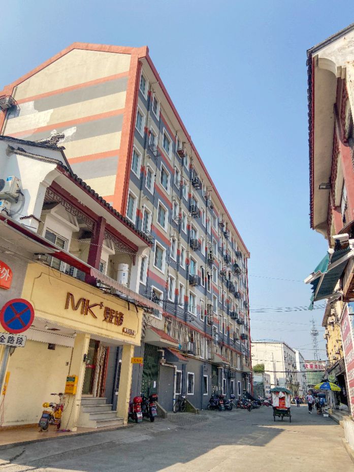 上海松江百年老街,松江150米老街