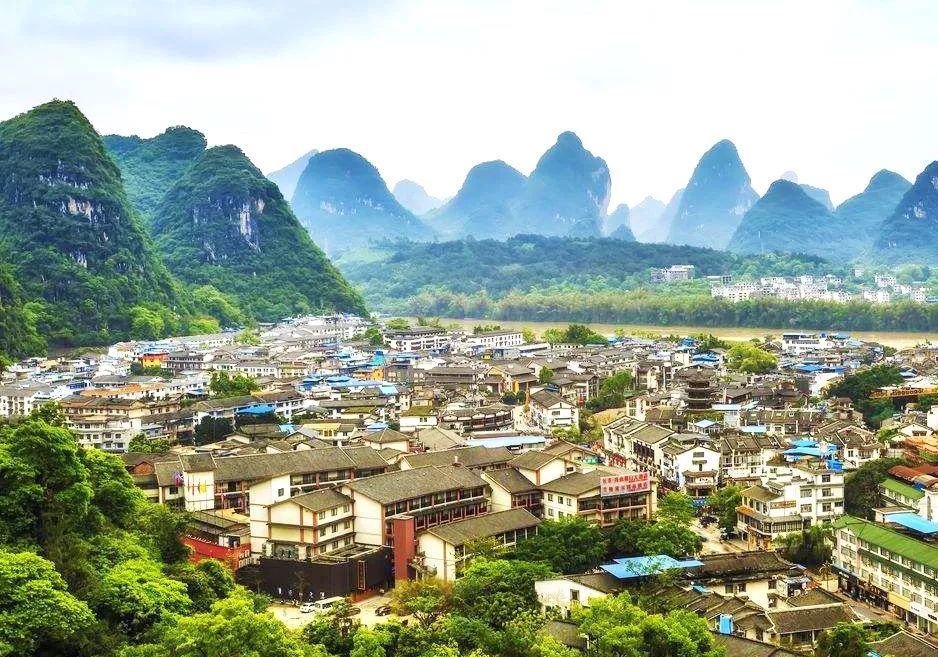 国庆桂林阳朔,国庆广西桂林阳朔