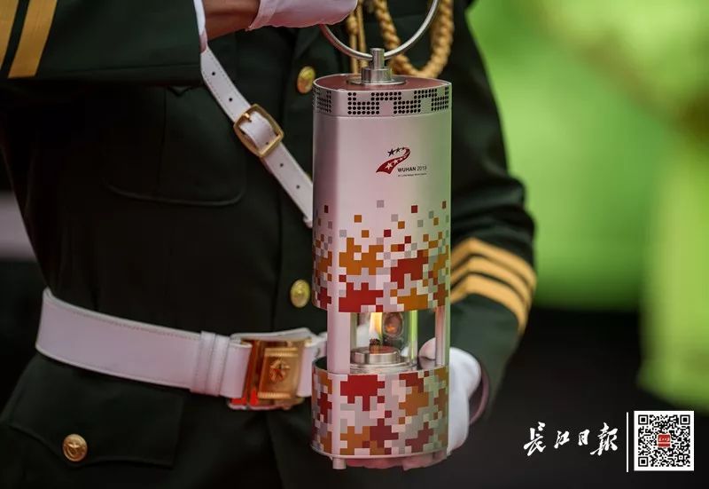第七届军运会火炬展示,军运会火炬传递全程回放
