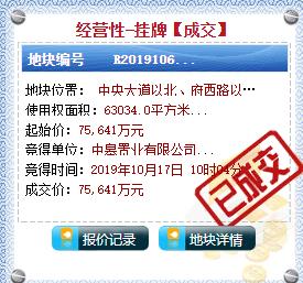 土拍拍卖最新价格,土拍底价成交