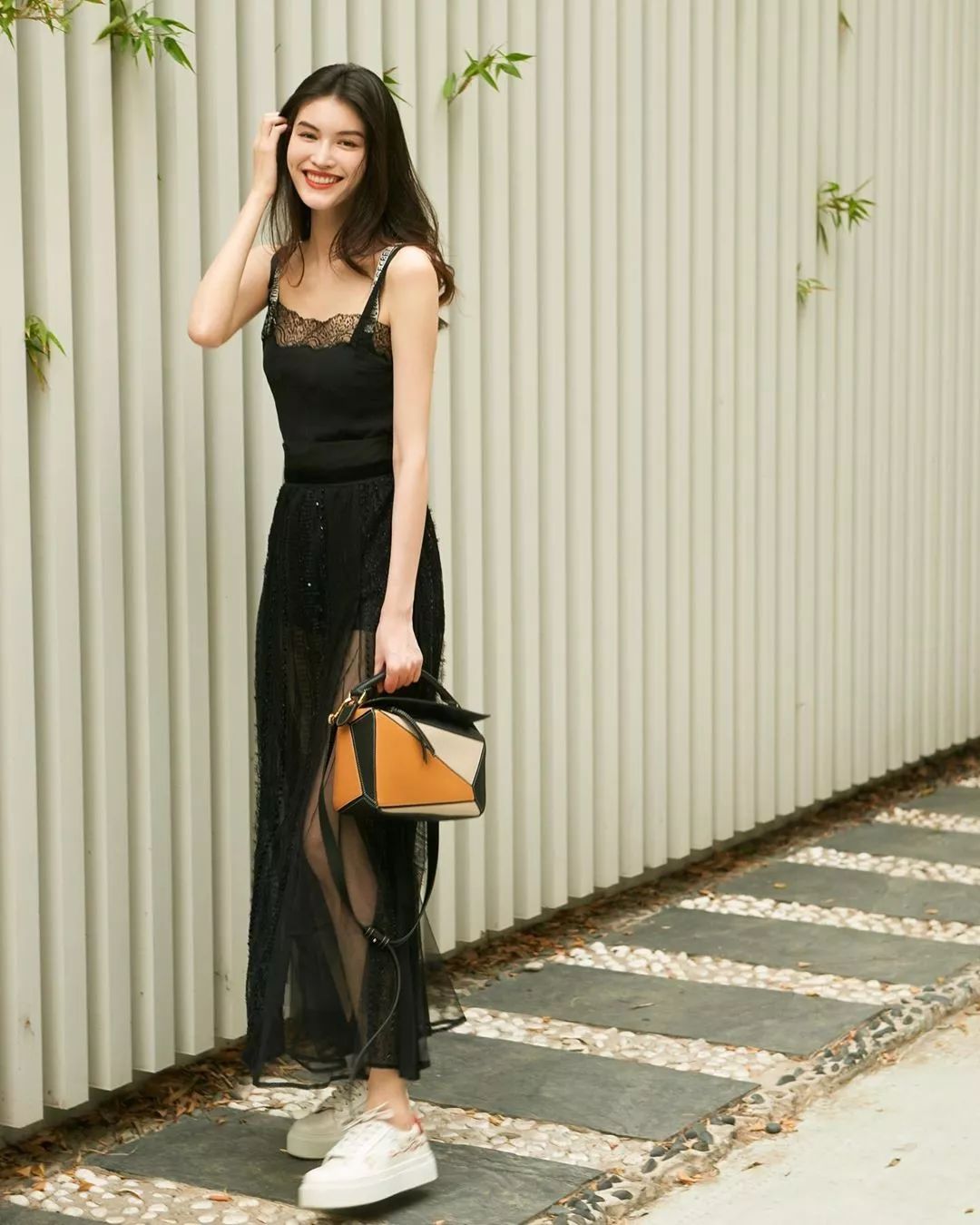 骨架大高个子女生怎么穿搭,肩宽骨架大胖妹妹怎么穿