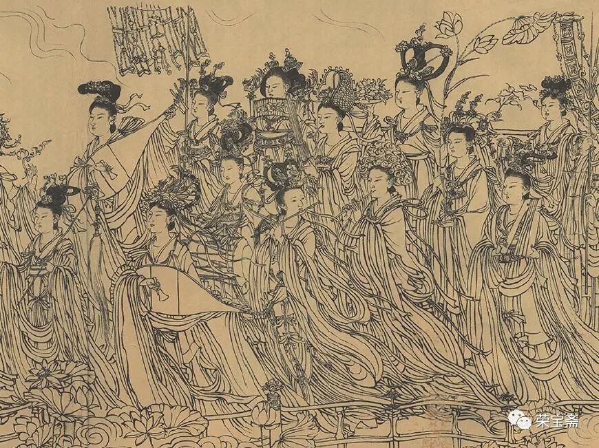 徐悲鸿八十七神仙卷题词,徐悲鸿八十七神仙卷失窃